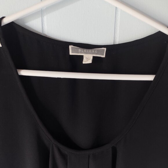 Pleione Black Cap Sleeve Top - Picture 4 of 5